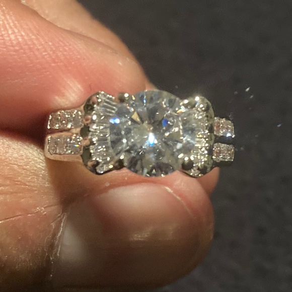 Simulated Diamond Ring - Picture 3 of 6